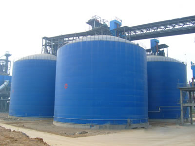 信州水泥钢板库改造